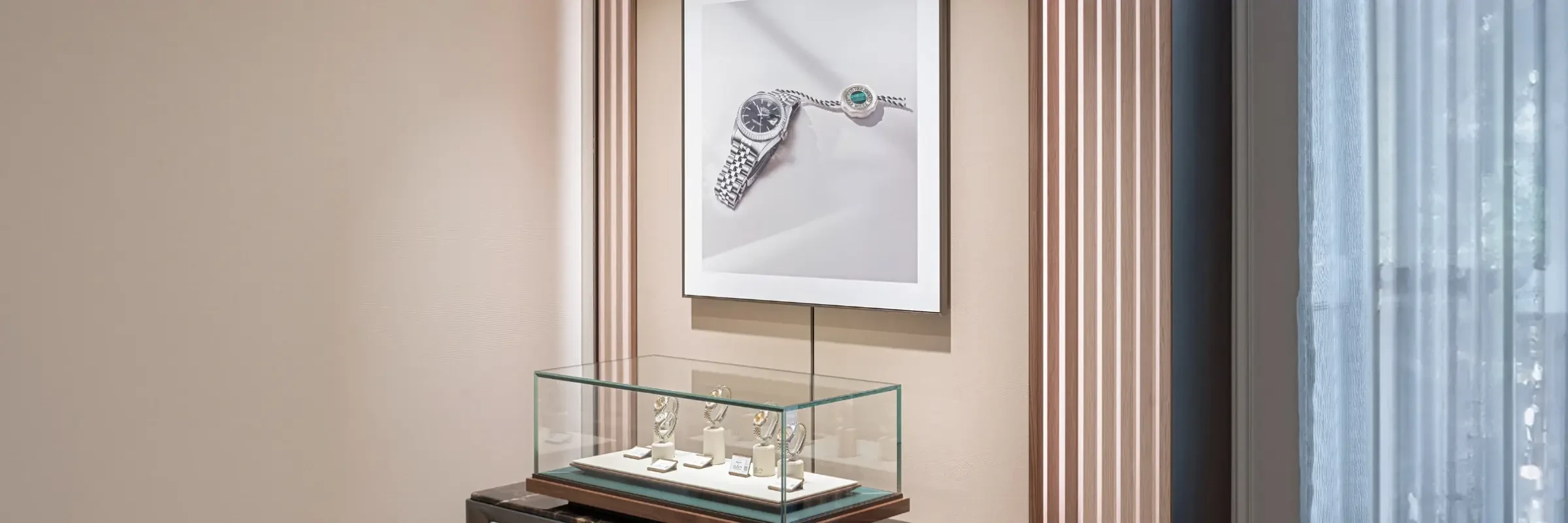 Rolex store interior
